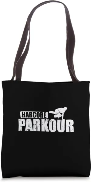 Hardcore Parkour Sport Training Fitness Tote Bag