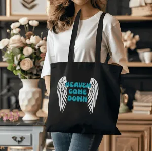 Heaven Come Down - Canvas Tote Bag, 5-Color Straps