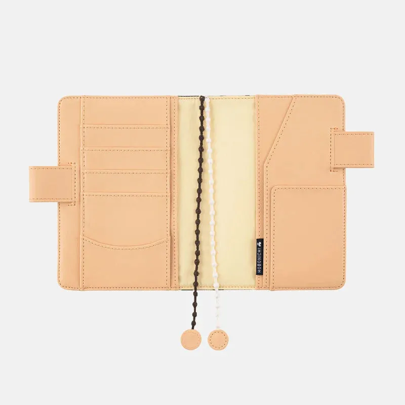 Hobonichi 2024 A6 Planner Cover [Minä Perhonen: anone-anone Black]