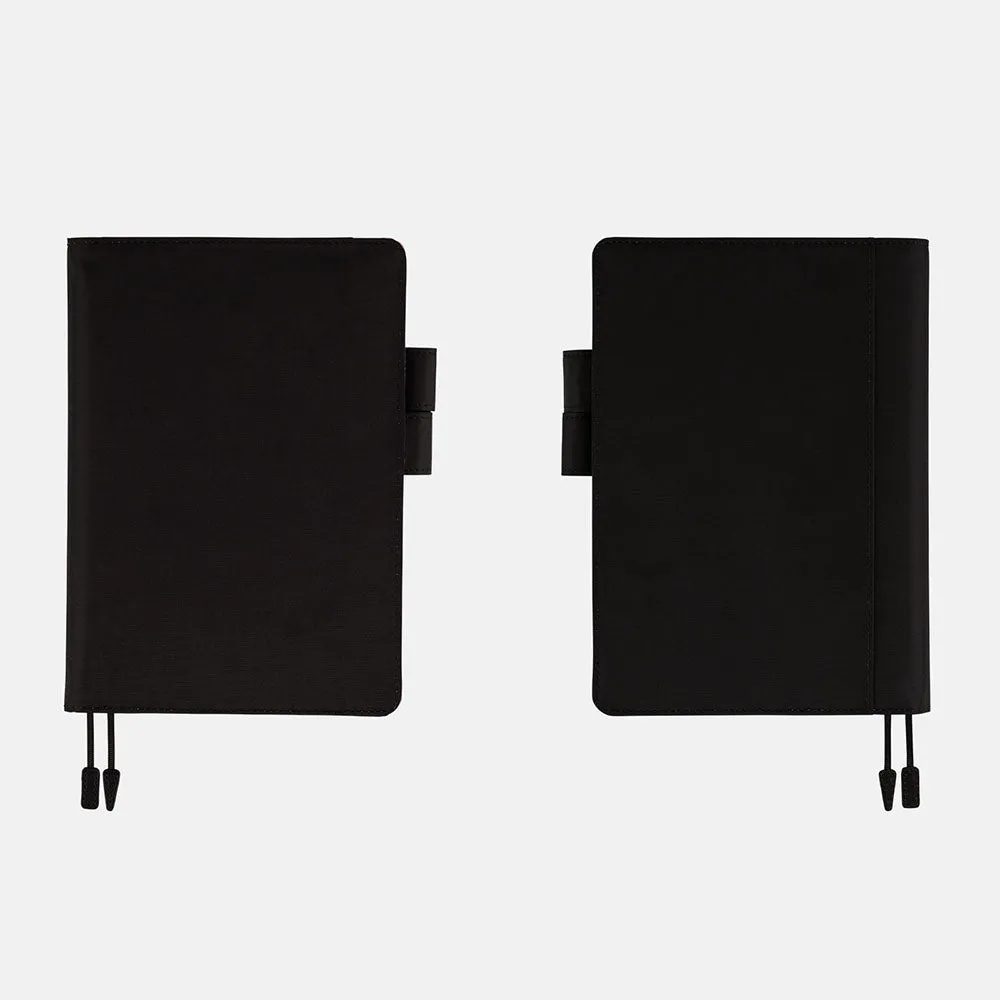 Hobonichi 2025 A5 Cousin Cover [Colors: Black x Clear Blue]