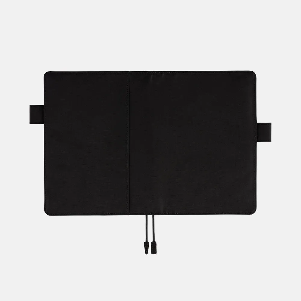 Hobonichi 2025 A5 Cousin Cover [Colors: Black x Clear Blue]