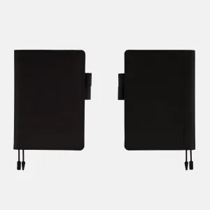 Hobonichi 2025 A5 Cousin Cover [Colors: Black x Clear Blue]