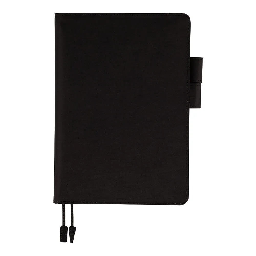 Hobonichi 2025 A5 Cousin Cover [Colors: Black x Clear Blue]