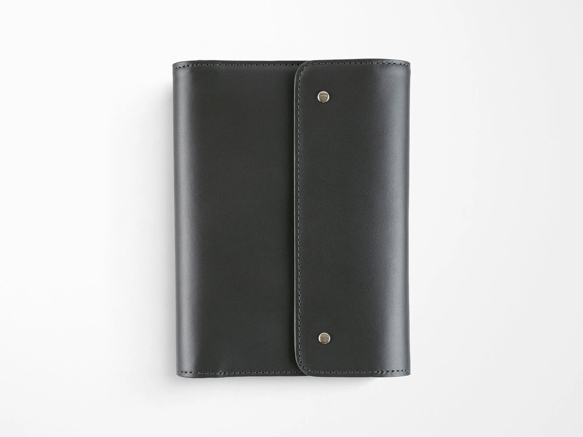 Hobonichi Techo A6 Original Cover - Leather Charcoal Grey