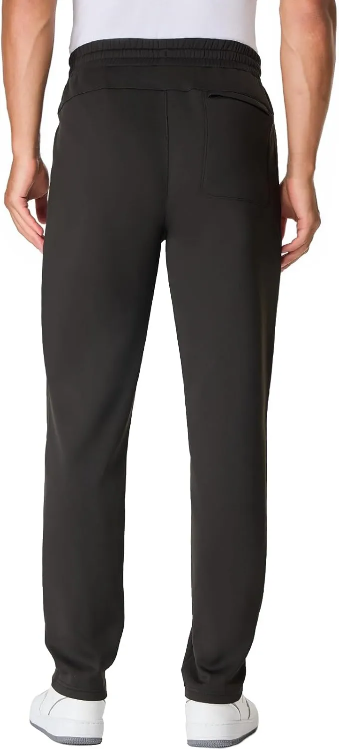 HOdo 34"/36" Inseam Mens Tall Sweatpants Water Resistant Fleece Lined Pants Men with 3 Pockets Workout Joggers