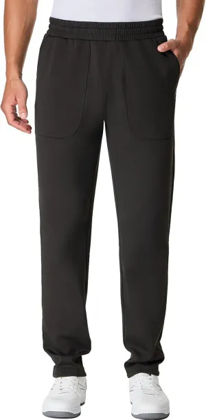 HOdo 34"/36" Inseam Mens Tall Sweatpants Water Resistant Fleece Lined Pants Men with 3 Pockets Workout Joggers