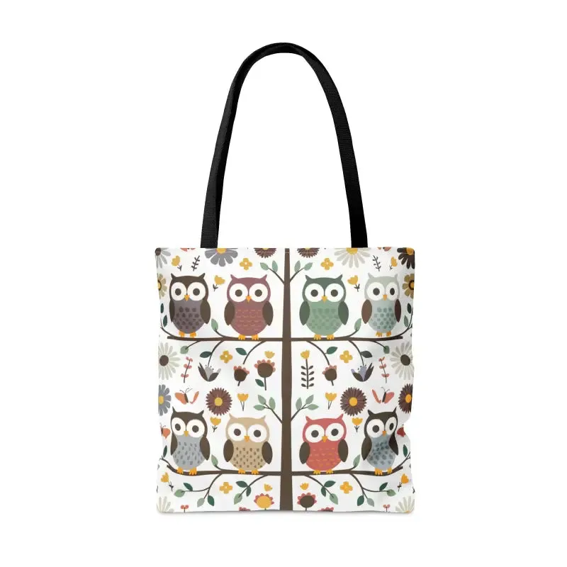 Hoot Tastic Tote Black Cotton Bliss