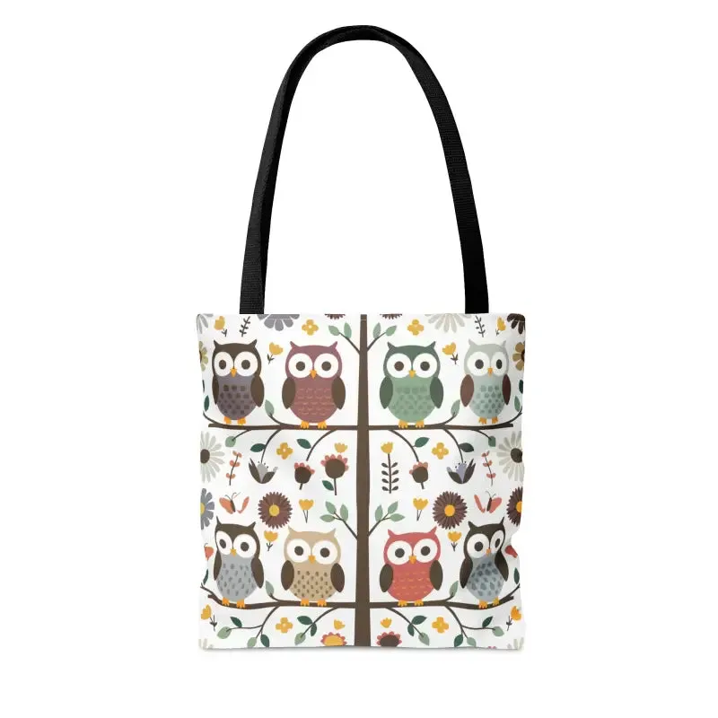 Hoot Tastic Tote Black Cotton Bliss