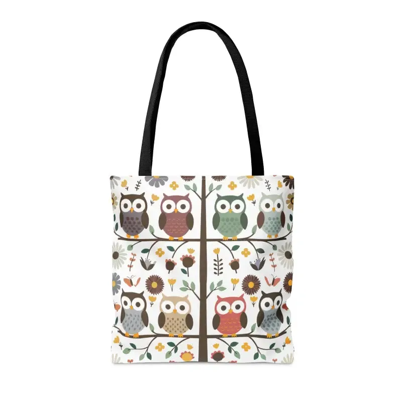 Hoot Tastic Tote Black Cotton Bliss