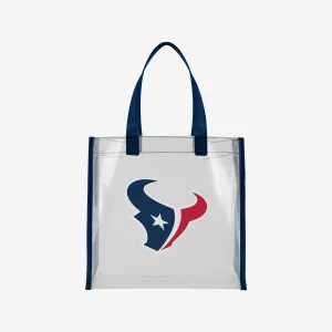 Houston Texans Clear Reusable Bag