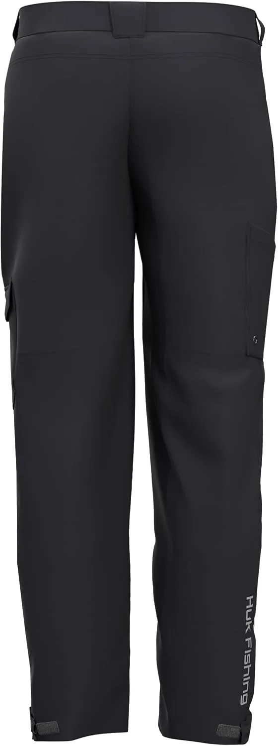 HUK Men's Grand Banks, Waterproof & Wind-Resistant Rain Pants