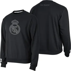 Icon Sports Officially Licensed Football Club Cotton Terry Monochromatic Crewneck Pullover Sweater – Mens Soccer Apparel