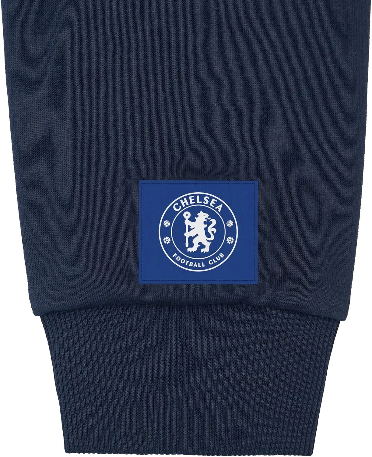 Icon Sports Officially Licensed Football Club Cotton Terry Monochromatic Crewneck Pullover Sweater – Mens Soccer Apparel