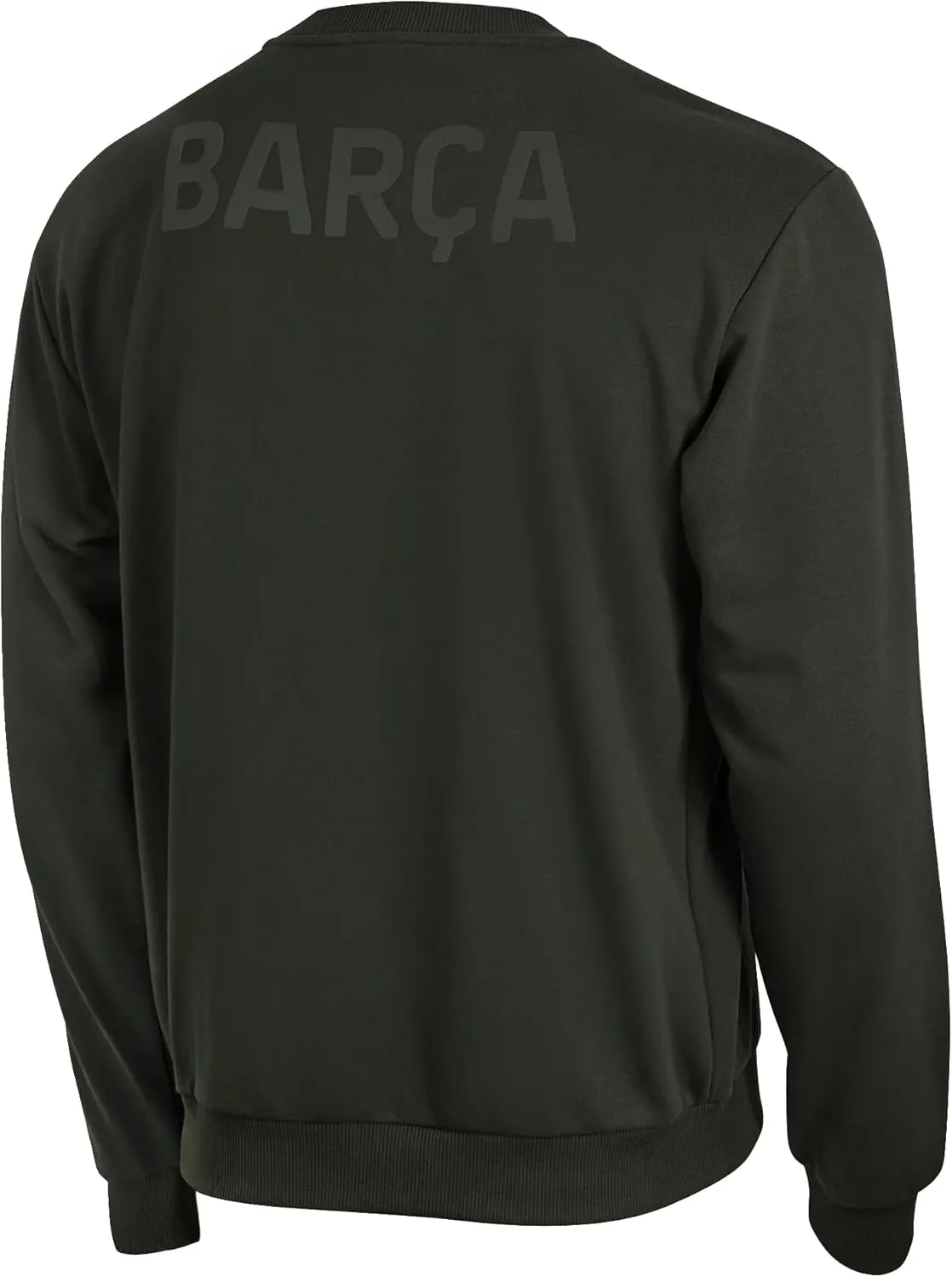Icon Sports Officially Licensed Football Club Cotton Terry Monochromatic Crewneck Pullover Sweater – Mens Soccer Apparel