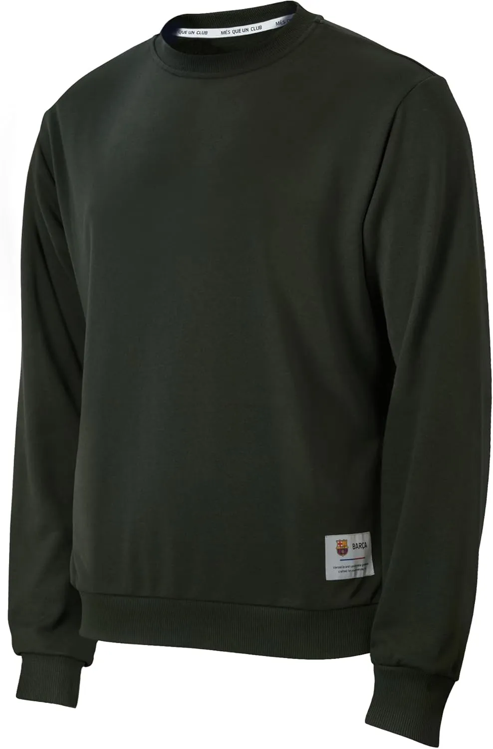 Icon Sports Officially Licensed Football Club Cotton Terry Monochromatic Crewneck Pullover Sweater – Mens Soccer Apparel