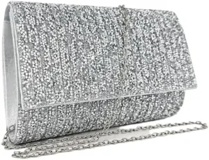 Inlaid Rhinestones Evening Bag Women Versatile Evening Bag