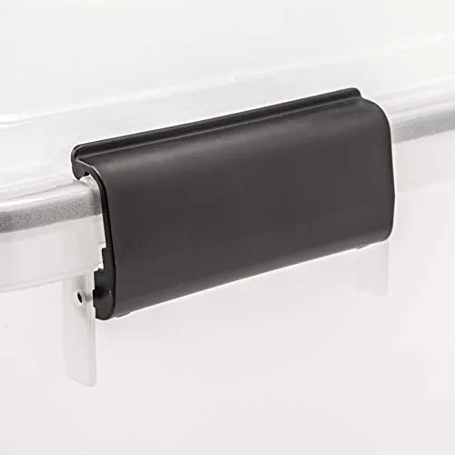 IRIS USA UCB-LD WEATHERTIGHT Storage Box, 62.8 Qt, Clear, 4 Pack