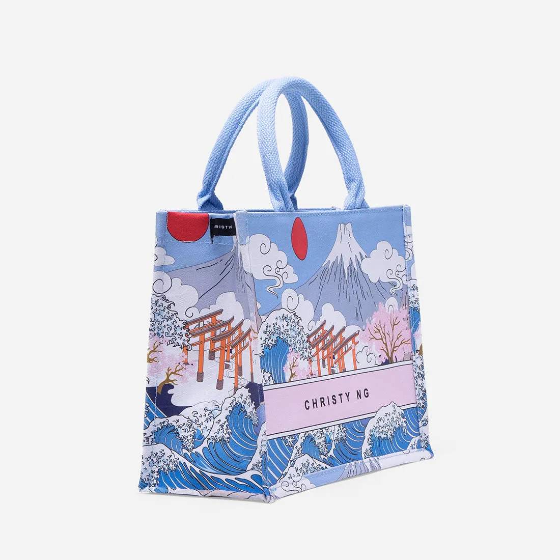 Japanscape Mini Canvas Tote