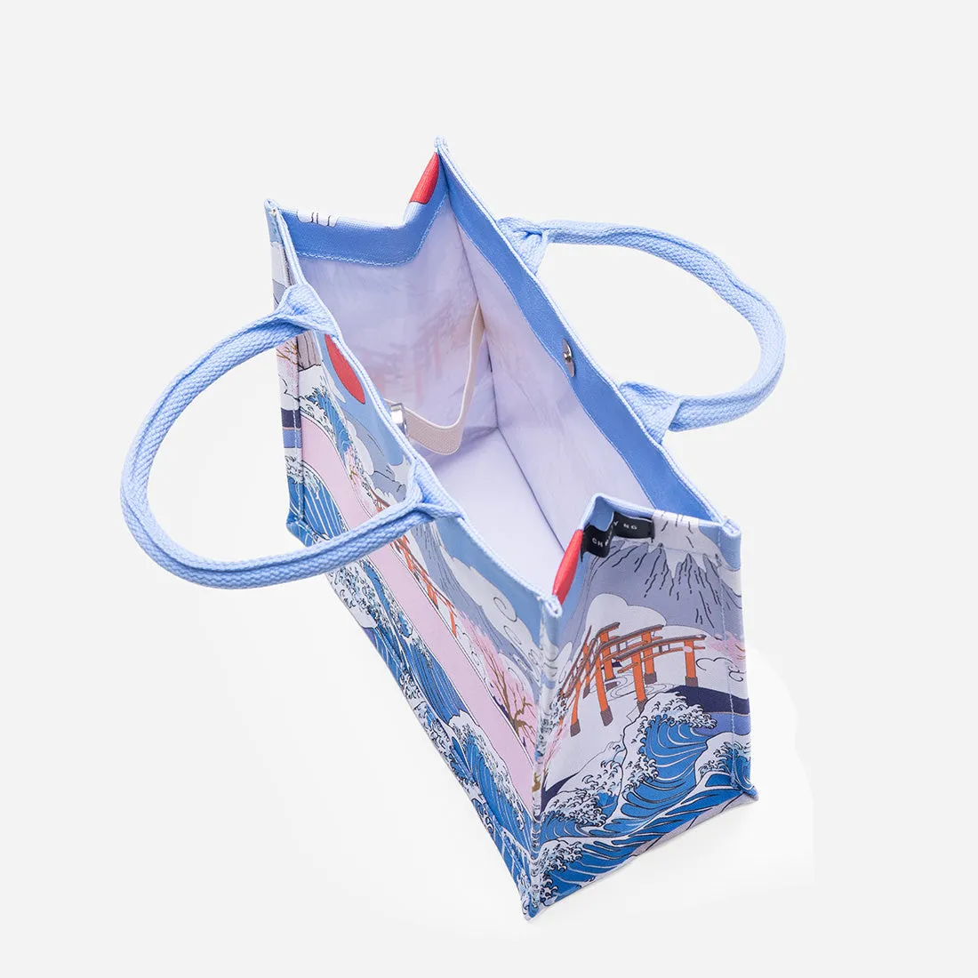 Japanscape Mini Canvas Tote