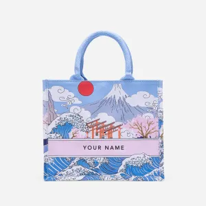 Japanscape Mini Canvas Tote