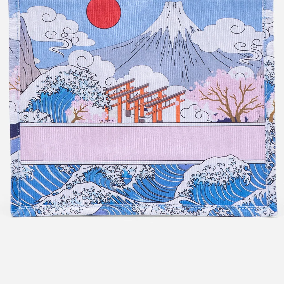 Japanscape Mini Canvas Tote