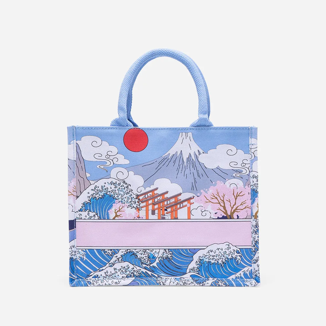 Japanscape Mini Canvas Tote