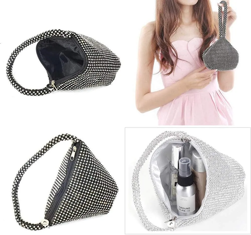 JIAN YA NA Fashion Women Bridesmaid Lady Girl Bride Evening Clutch Bag for Prom Cocktail Party Wedding Engagement