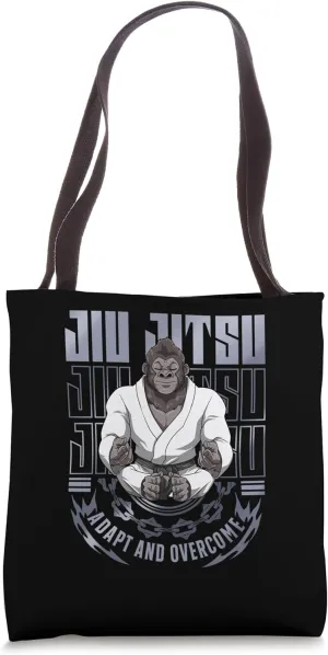 Jiu Jitsu Adapt and Overcome - Grappling BJJ Meditation Tote Bag
