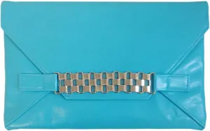 JNB Women's Slip-through Chain Envelope Clutch