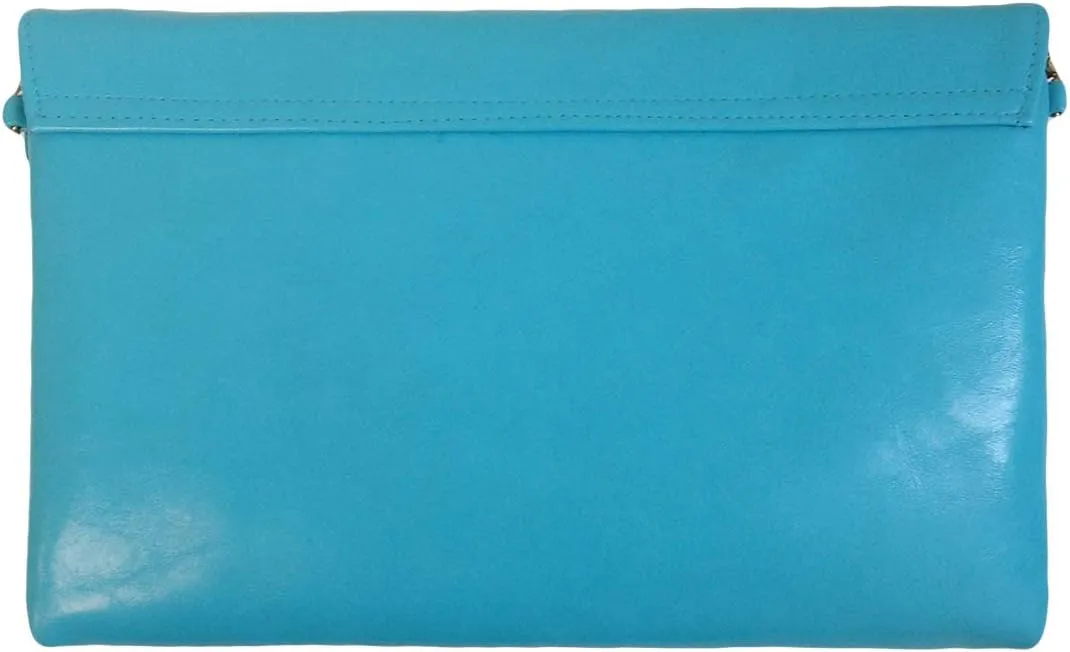 JNB Women's Slip-through Chain Envelope Clutch