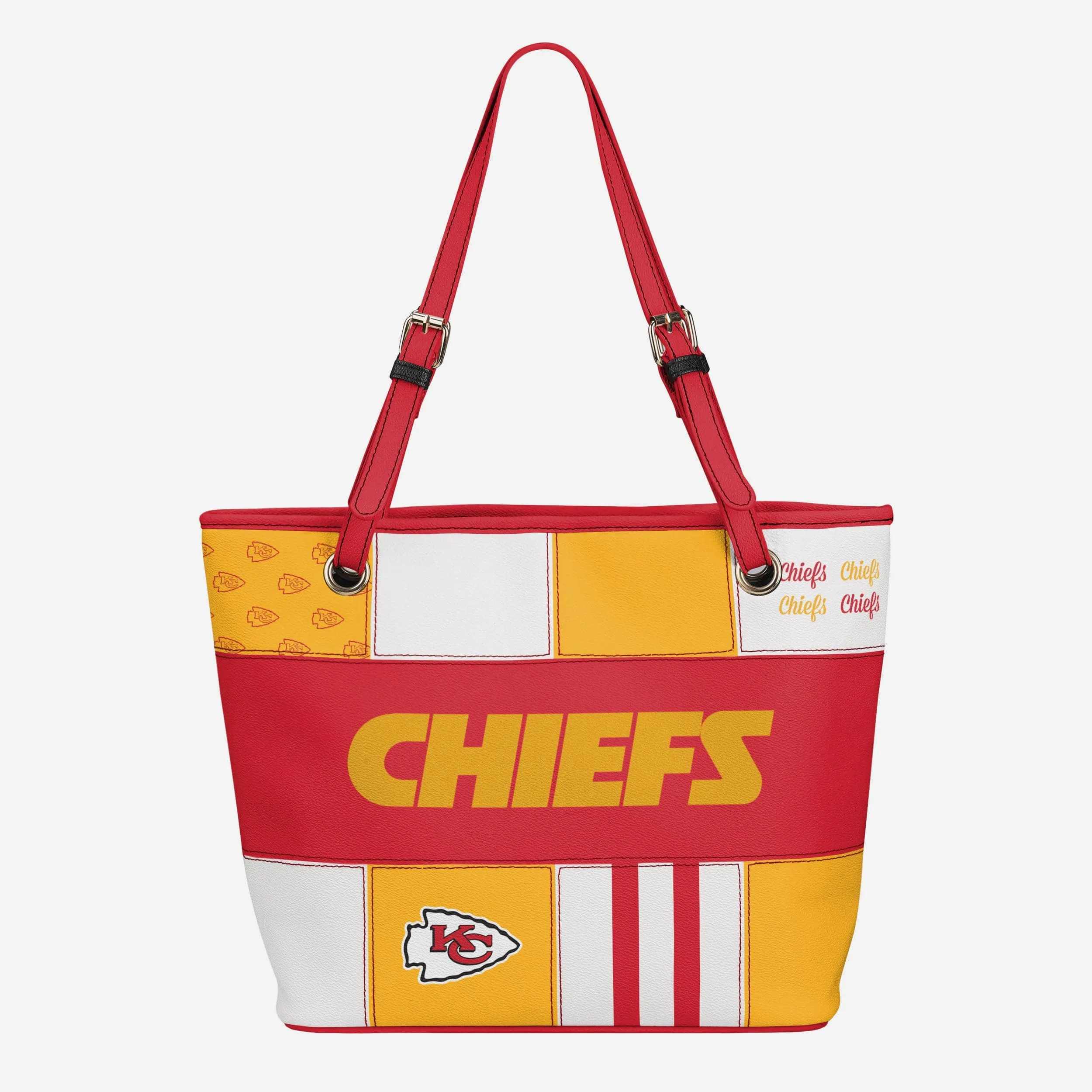 Kansas City Chiefs Printed Collage Tote