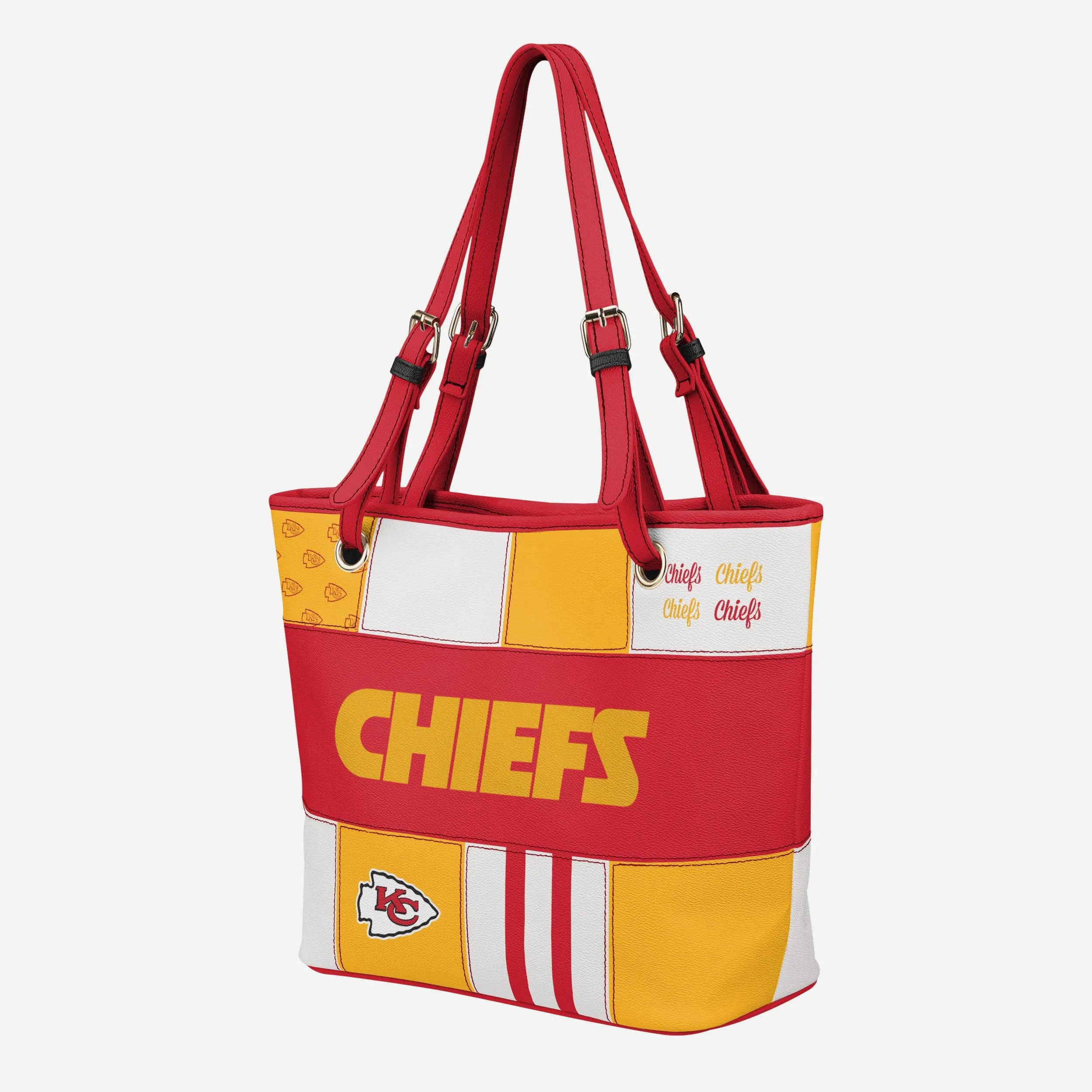 Kansas City Chiefs Printed Collage Tote