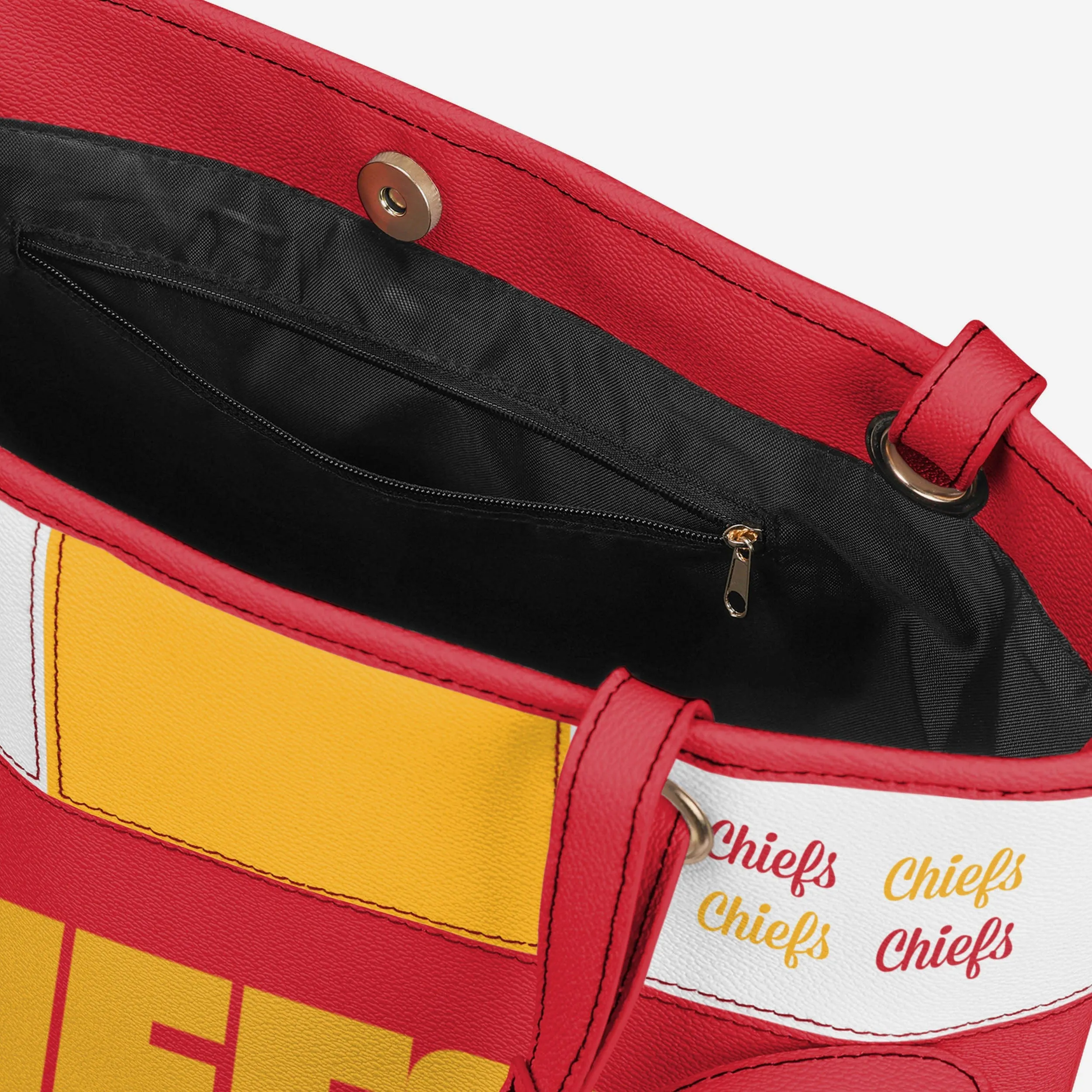 Kansas City Chiefs Printed Collage Tote
