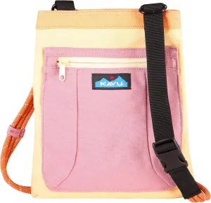 KAVU Keepalong Semi Padded Sling Canvas Rope Crossbody Bag