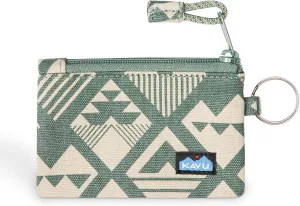 KAVU Stirling Double Sided Slim Cotton Canvas Zip Wallet