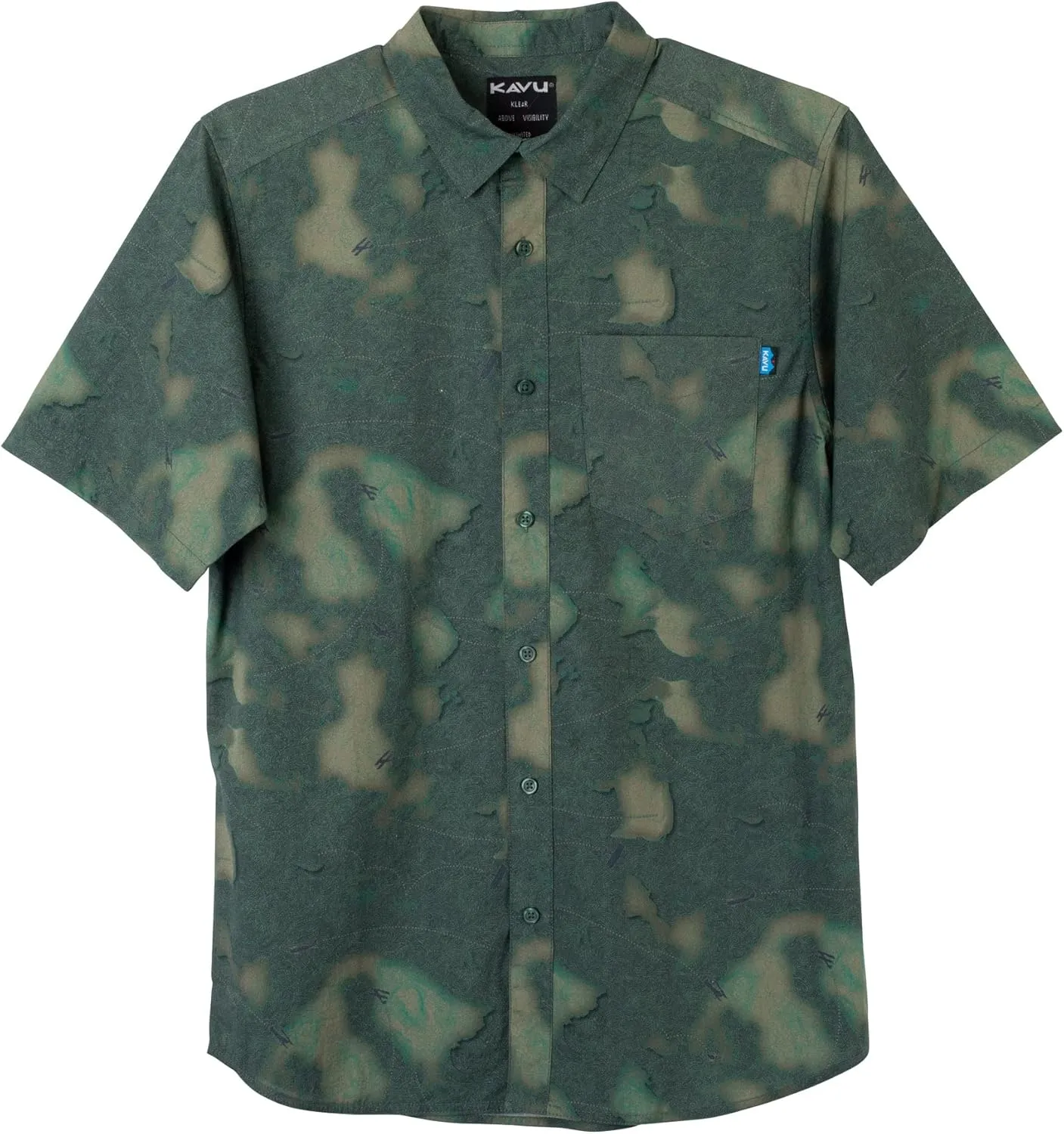 KAVU The Jam Short Sleeve Button Up Aloha Shirt