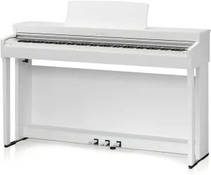 Kawai CN201 88-Key Digital Piano with Responsive Hammer III, Premium Satin White