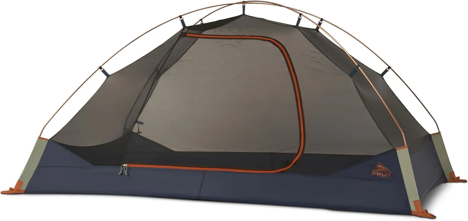 Kelty Late Start Backpacking Tent – Lightweight Two Man Camping Tent Shelter with Quickcorners, Aluminum Poles, Waterproof Poly Fly, Updated for 2024