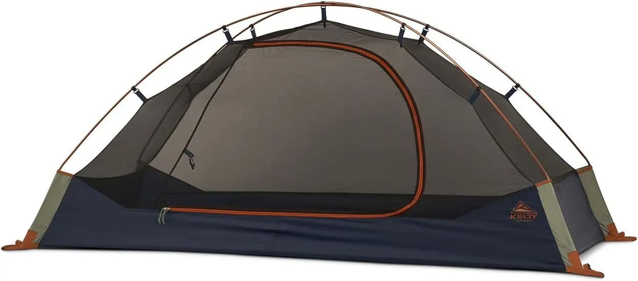 Kelty Late Start Backpacking Tent – Lightweight Two Man Camping Tent Shelter with Quickcorners, Aluminum Poles, Waterproof Poly Fly, Updated for 2024