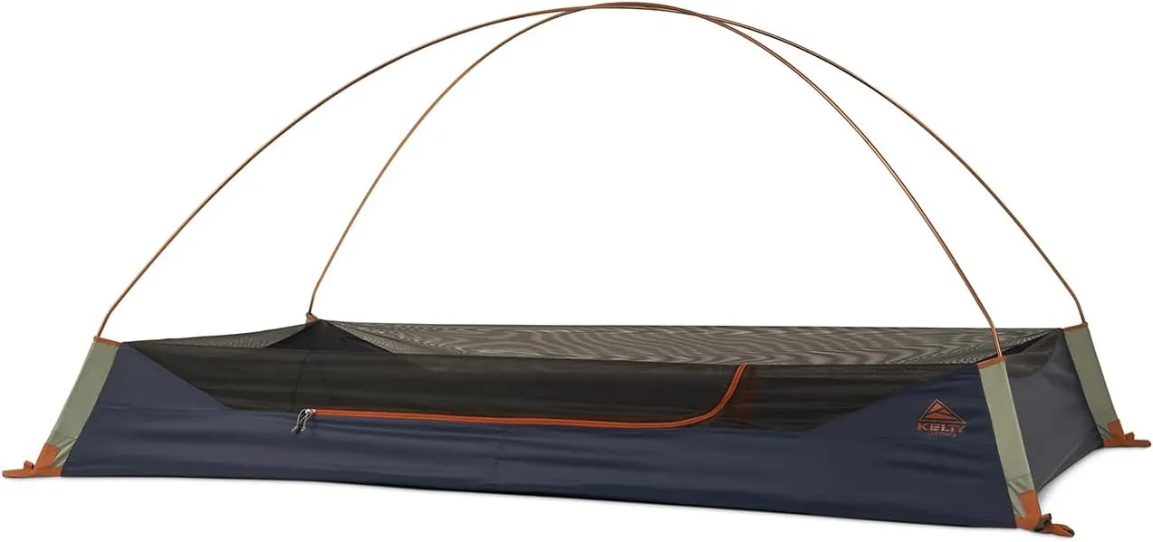 Kelty Late Start Backpacking Tent – Lightweight Two Man Camping Tent Shelter with Quickcorners, Aluminum Poles, Waterproof Poly Fly, Updated for 2024