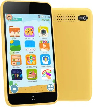 Kids Smart Phone Gifts for Boys and Girls Ages 3-12, 3.97" Touchscreen Learning Toys – Kids Cell Phone with 210  Learning Games and 190  Drawing, Toys for Birthday Christmas and Back-to-School Gifts