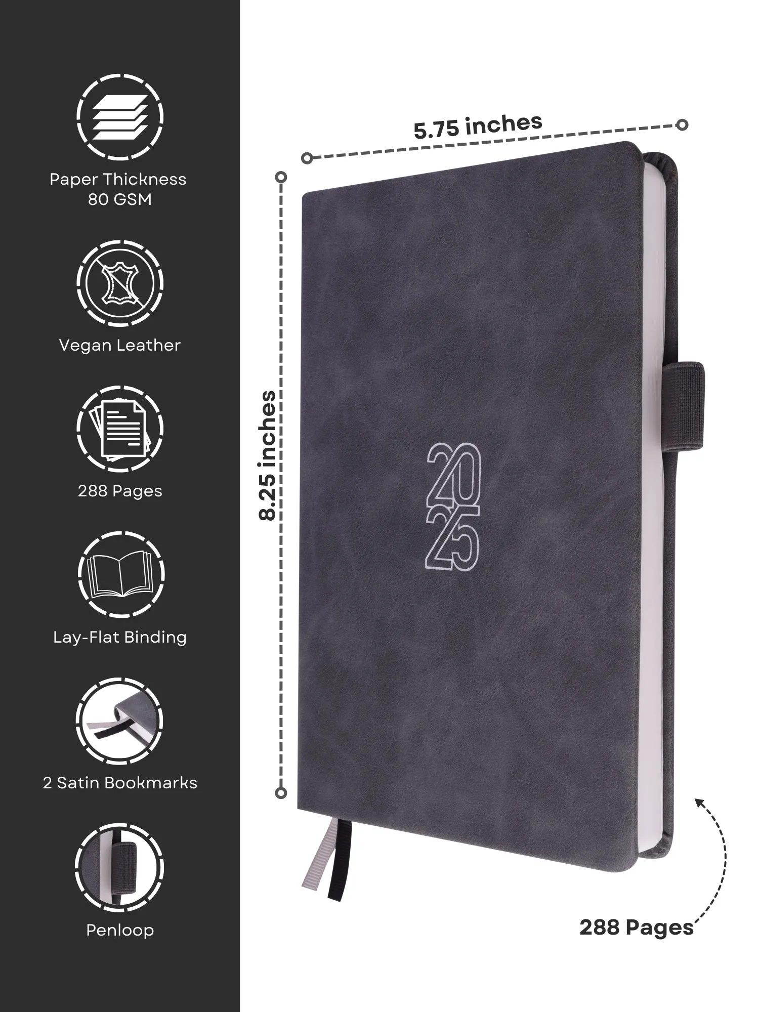 Kit 2025 Undated Productivity Planner