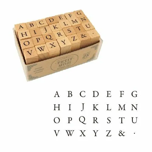Kodomo No Kao Petit Moji Stamp Set - Large