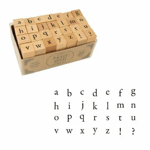 Kodomo No Kao Petit Moji Stamp Set - Large