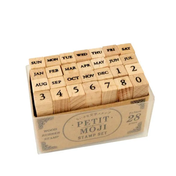 Kodomo No Kao Petit Moji Stamp Set - Small