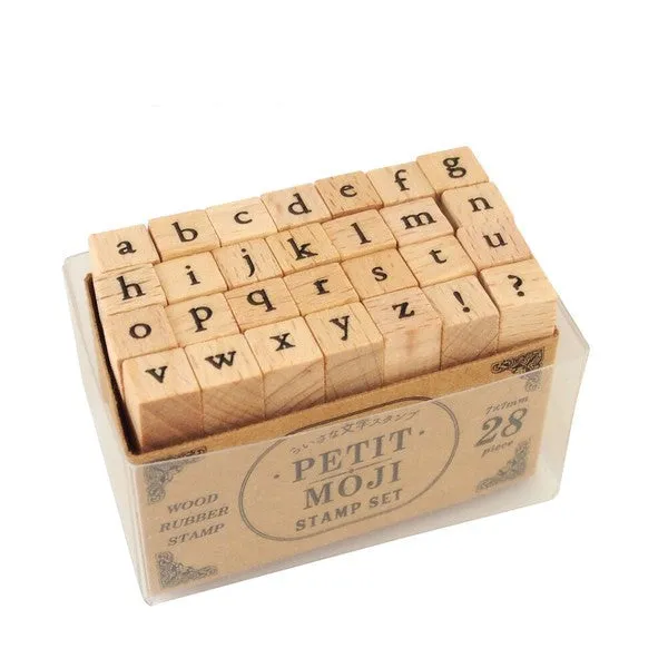 Kodomo No Kao Petit Moji Stamp Set - Small