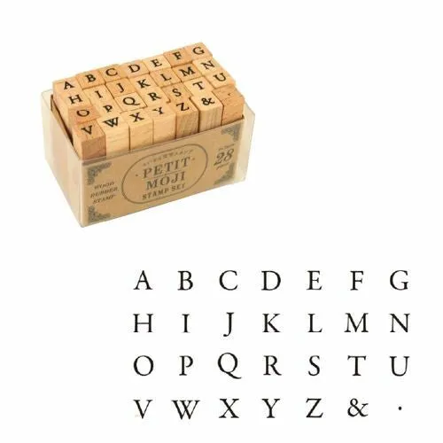 Kodomo No Kao Petit Moji Stamp Set - Small