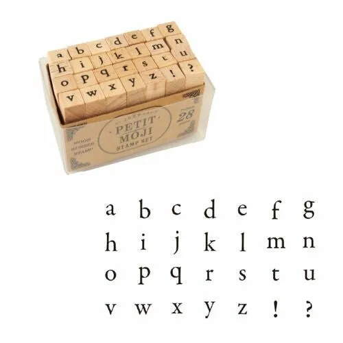 Kodomo No Kao Petit Moji Stamp Set - Small