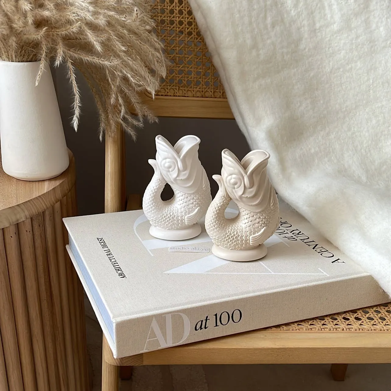 Koi Fish Taper Candle Holder | Minimalist Candlestick Holder
