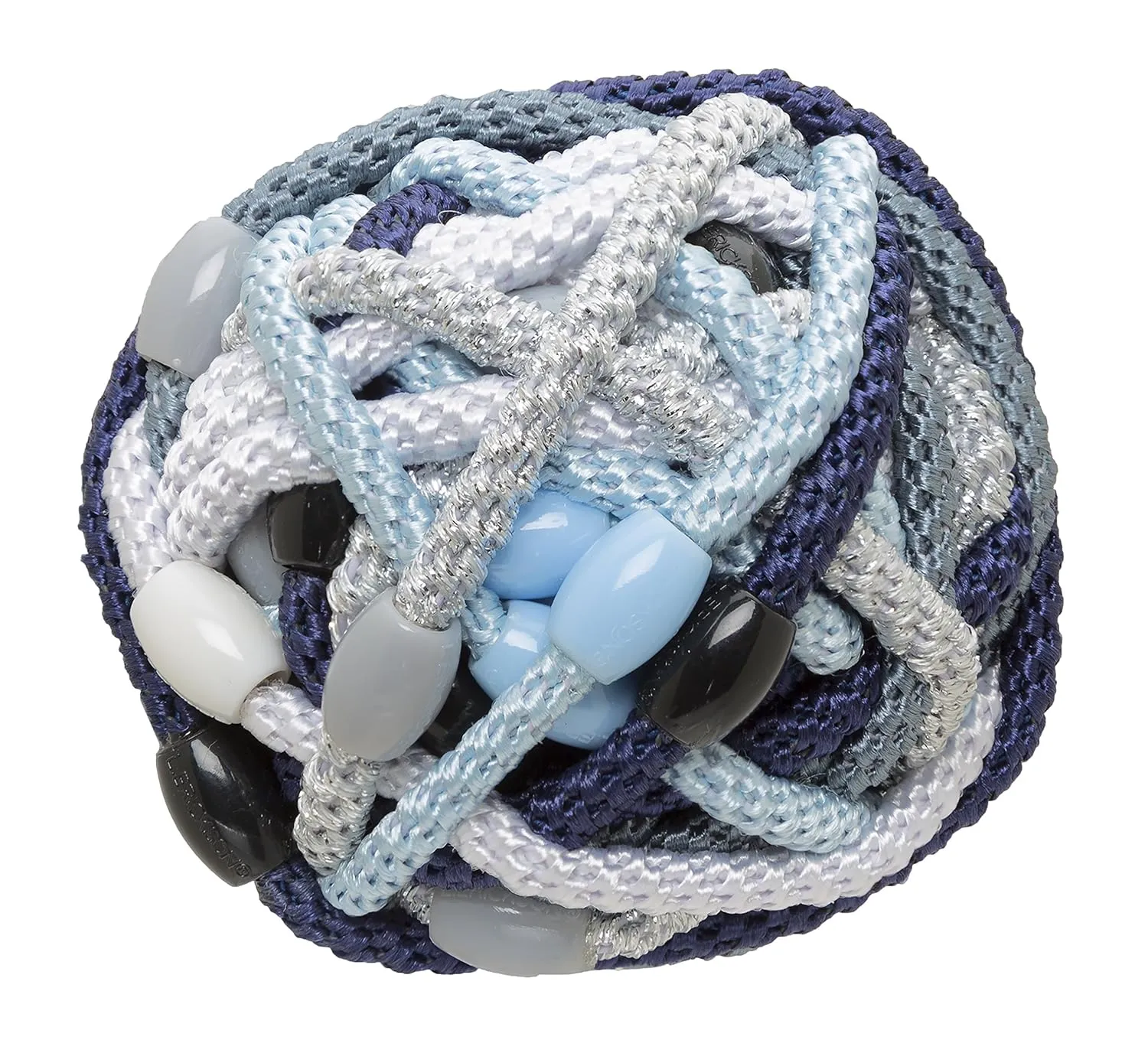 L. Erickson Narrow Grab & Go Pony Ball, Atlantic, Set of Thirty - Exceptionally Secure with Gentle Hold